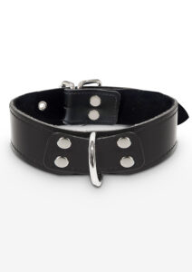 Zdjęcie produktu - Obroża z Pierścieniem W Kształcie Litery D Taboom Bondage Essentials