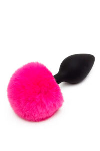 Zdjęcie produktu - Korek Analny Happy Rabbit Non Vibrating Butt Plug Large Black/Pink