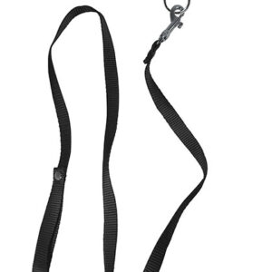 Obroża ze Smyczą Black Leash&Collar