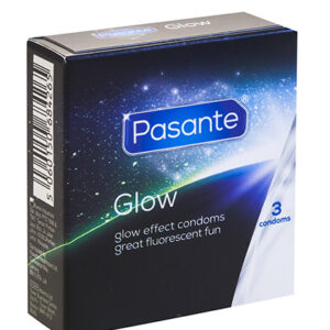 Prezerwatywy Fluoroscencyjne Pasante - 3 Sztuki