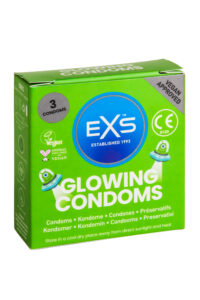 Zdjęcie produktu - Prezerwatywy EXS Condoms – Glow In The Dark