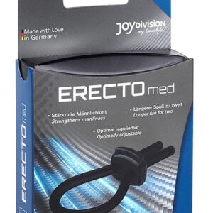 Pierścień Erekcyjny Joydivision Erectomed Ring Black Black