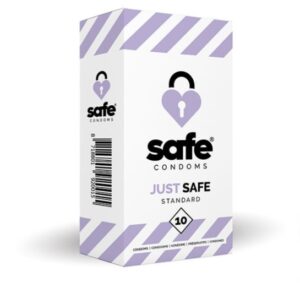 Zdjęcie produktu - Prezerwatywy Safe Just Safe Standard (10 szt)