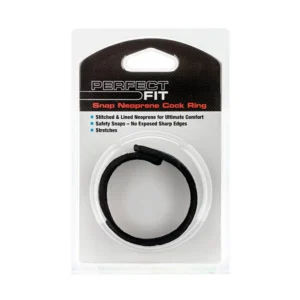 Zdjęcie produktu - Neoprenowy Pierścień Erekcyjny z Zatrzaskami 1szt