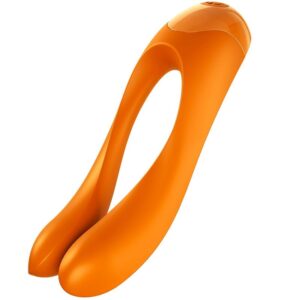 Zdjęcie produktu - Satisfyer Candy Cane Wibrator Pomarańczowy