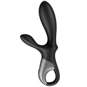 Zdjęcie produktu - Wibrator z Aplikacją  Satisfyer Heat Climax  Czarny