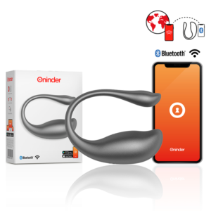 Zdjęcie produktu - Jajko Wibracyjne Oninder – Nairobi Vibrating Egg Black – Free App