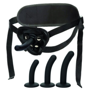 Zdjęcie produktu - Zestaw Strap-On do Peggingu Calexotics Boundless Silicone Curve