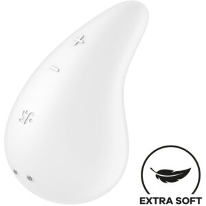 Zdjęcie produktu - Wibrator Satisfyer – Dew Drop Lay-On White