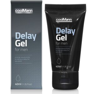 Zdjęcie produktu - Żel Opóźniający Wytrysk – Coolmann Delay Gel (40 ml) – z Efektem Chłodzenia