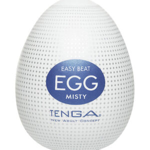 Jajko Tenga Egg Misty - Jednorazowy masturbator dla mężczyzn w kształcie jajka