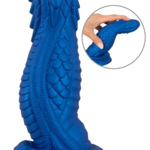 Dildo Symbiot Tease niebieskie z przyssawką