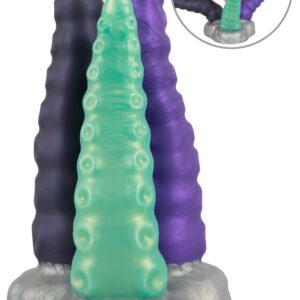 Beasty Cocks Triple Tentacle dildo potrójne na dużej podstawce
