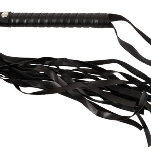 Magic Shiever Pejcz Skórzany BDSM 46cm Czarny