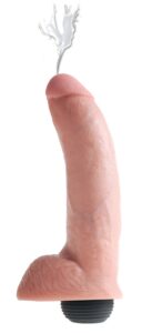 Zdjęcie produktu - Dildo 9” Tryskający Penis jasna skóra