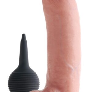 Dildo Realistyczne z Wytryskiem Pipedream King-Cock 9''/23cm - obrazek 3