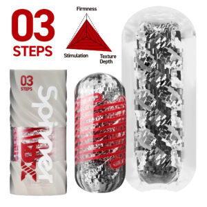Zdjęcie produktu - Masturbator Tenga Spinner DX 03 Steps