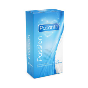 Zdjęcie produktu - Prezerwatywy Pasante Ribbed Passion 12 szt