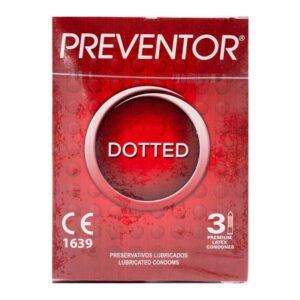 Zdjęcie produktu - Prezerwatywy Preventor Dotted 3 szt