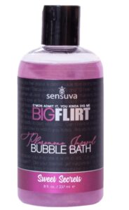 Zdjęcie produktu - Płyn do kąpieli Sensuva Big Flirt Pehromone Sweet Secrets 237 ml