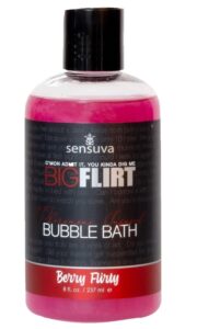 Zdjęcie produktu - Płyn do kąpieli Sensuva Big Flirt Pehromone Berry Flirty 237 ml