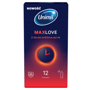 Zdjęcie produktu - Prezerwatywy UNIMIL Max Love Time Control Box 12