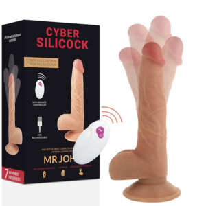 Zdjęcie produktu - Cyber Silicock Mr John Realistyczne Dildo 24 cm