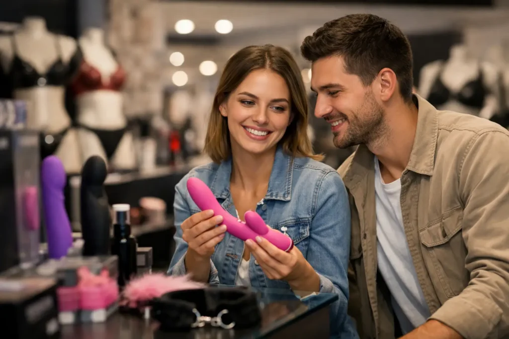 Pierwszy zakup w sex shopie bez stresu